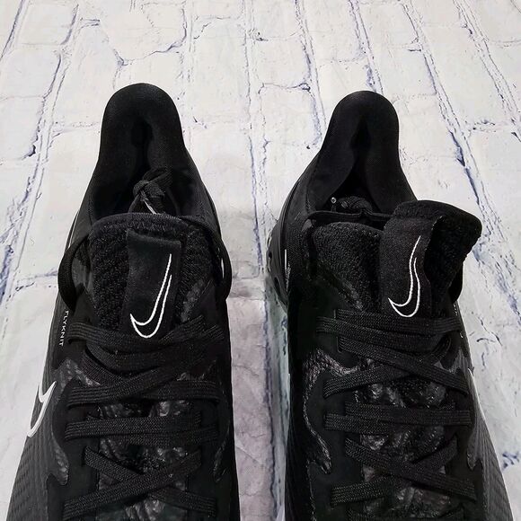 Nike MENS 8.5 WIDE Air Zoom Infinity Tour Golf Shoe Black White Volt CT0541 077 - Picture 7 of 10